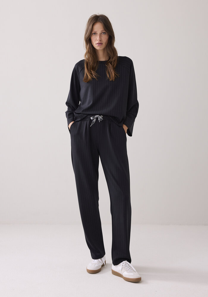 SUMMUM Pinstripe Trousers 4S2854