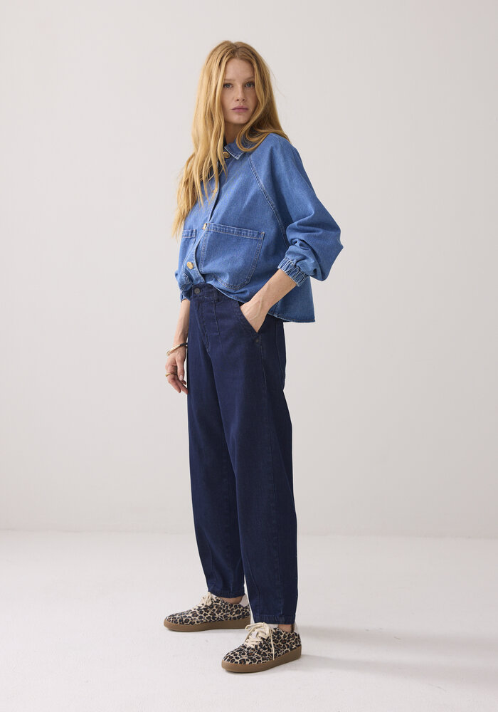 SUMMUM Tapered Jeans 4S2740