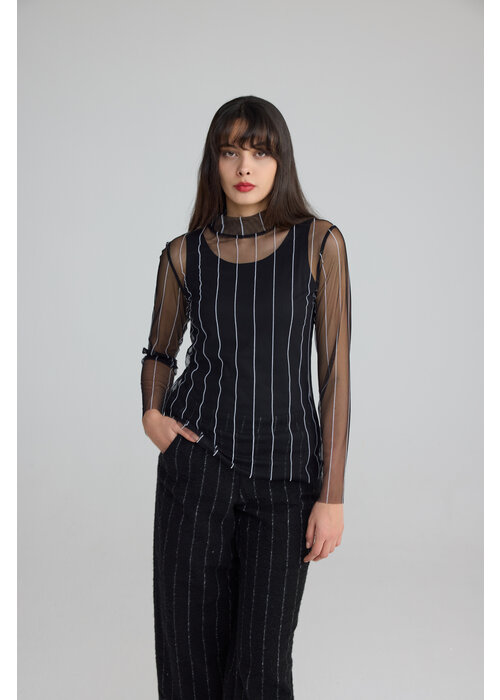 LUUKAA Luukaa 25K102 Sheer Top