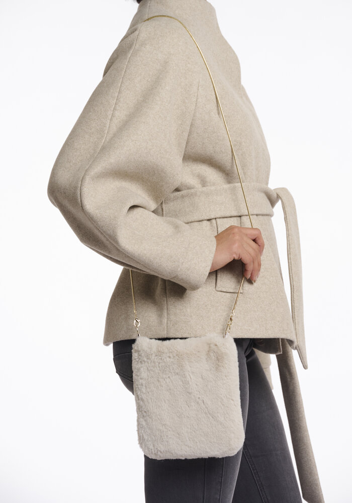 Rino & Pelle Doxy Faux Fur Bag