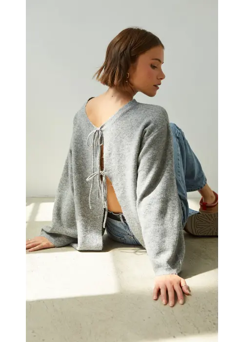 Charli Erin Bow Fastening Cardigan