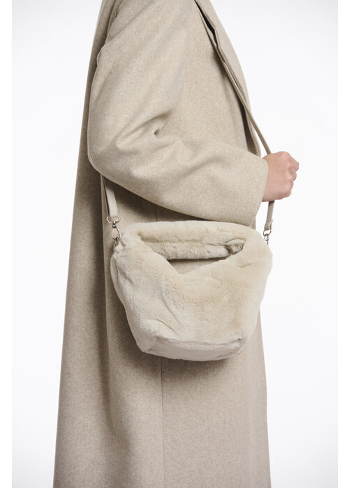 RINO & PELLE Rino & Pelle Cheryl Small Faux Fur Bag