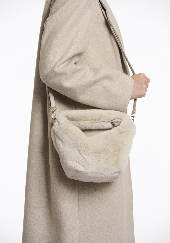 Rino & Pelle Cheryl Small Faux Fur Bag