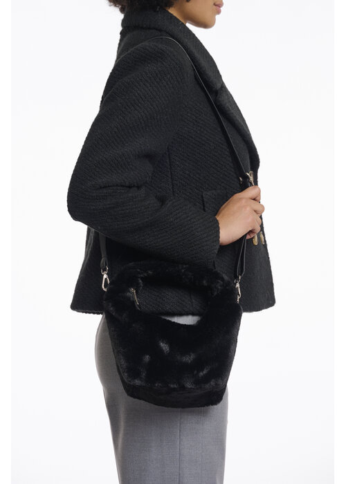 RINO & PELLE Rino & Pelle Cheryl Small Faux Fur Bag