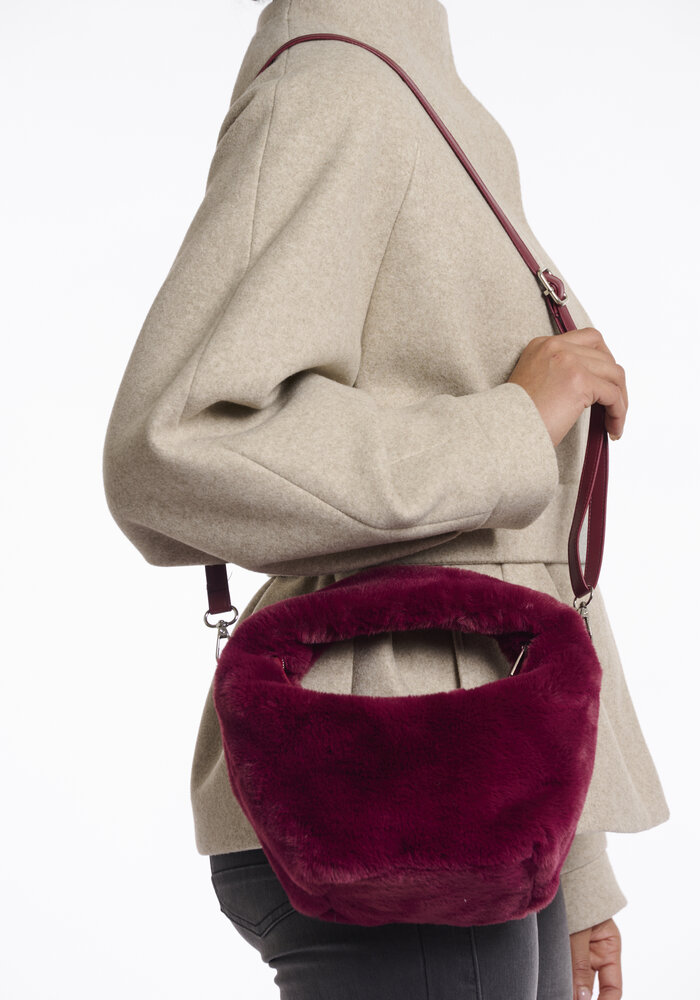 Rino & Pelle Cheryl Small Faux Fur Bag