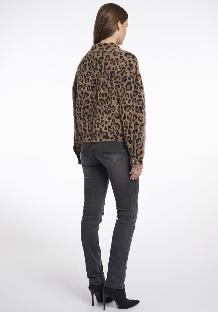 Rino & Pelle Bubbly Boxy Faux Fur Jacket