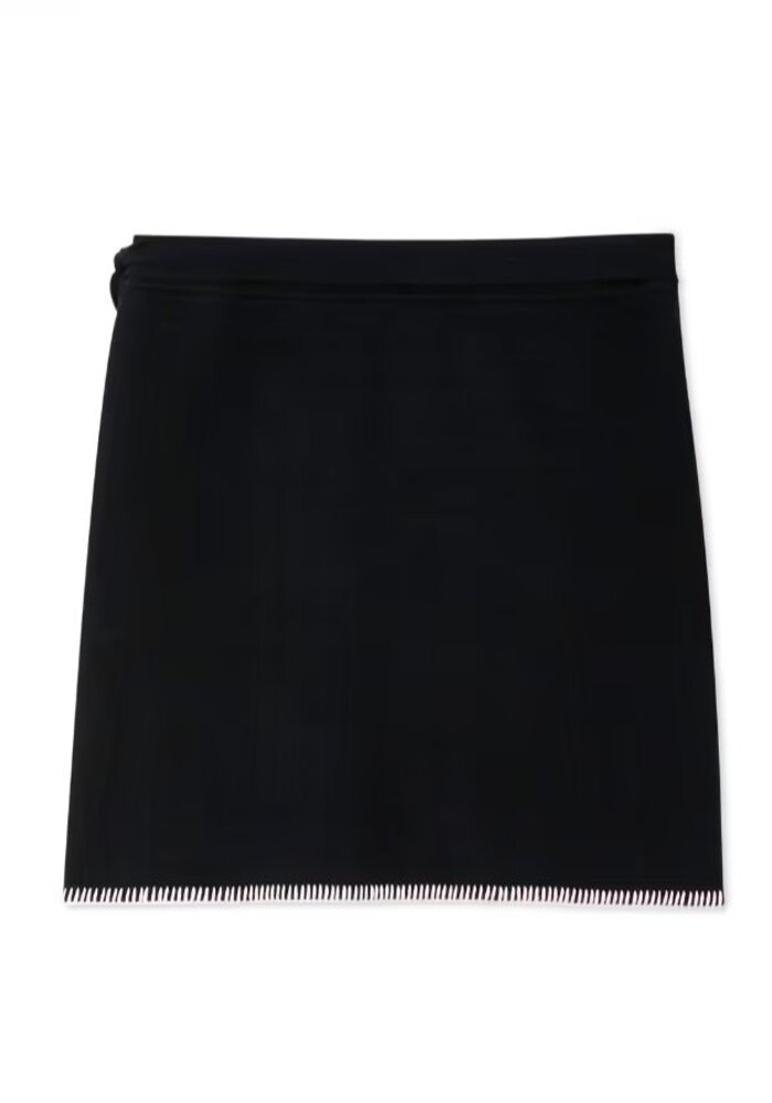 Never Fully Dressed Night Garden Wrap Mini Skirt