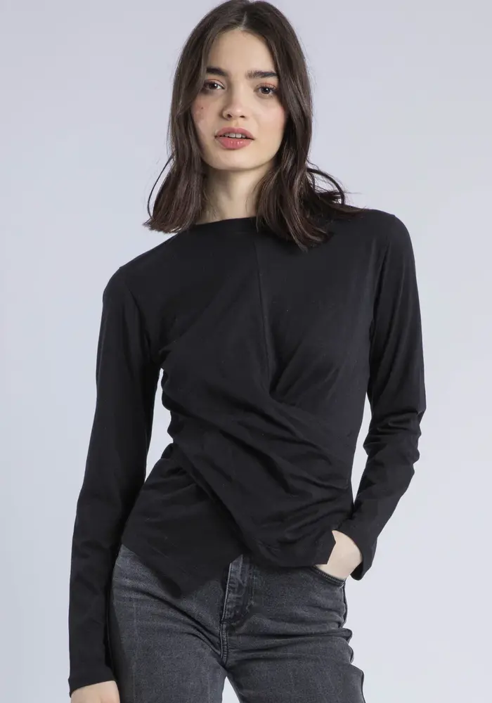 Religion Time Drape Side T-Shirt