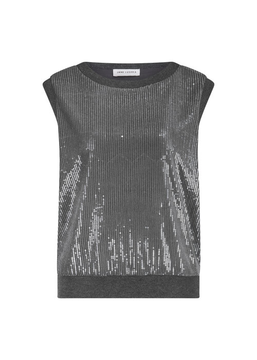 JANE LUSHKA Jane Lushka Pallino Sequin Top