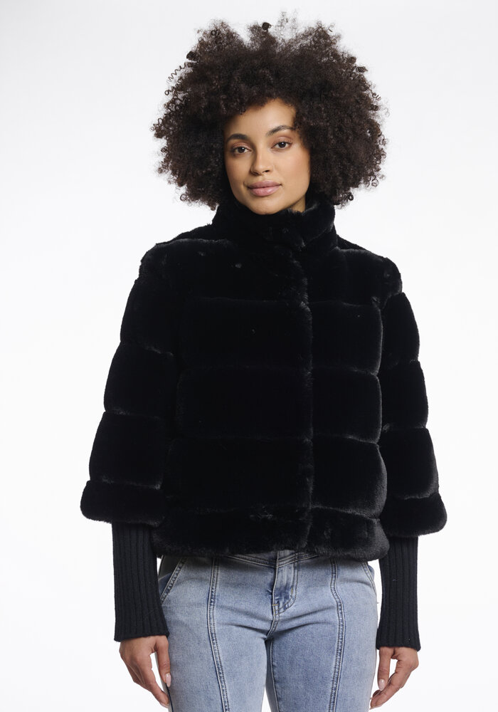 Rino & Pelle Feline Faux Fur Jacket