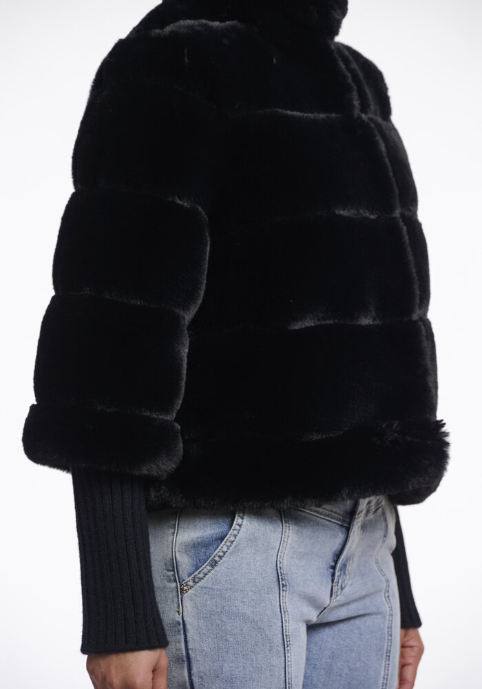 Rino & Pelle Feline Faux Fur Jacket