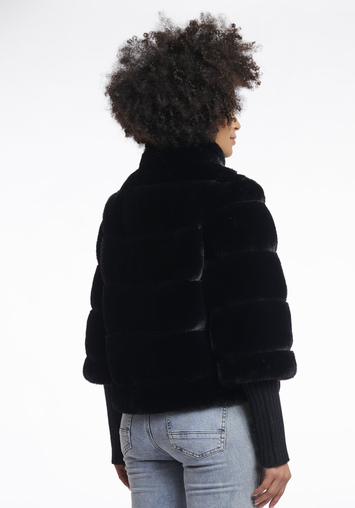 Rino & Pelle Feline Faux Fur Jacket