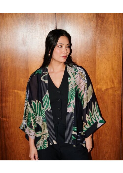 ONE HUNDRED STARS One Hundred Stars Kimono