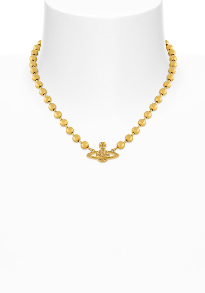Vivienne Westwood Thames Mini Bas Relief Choker 6303003Q