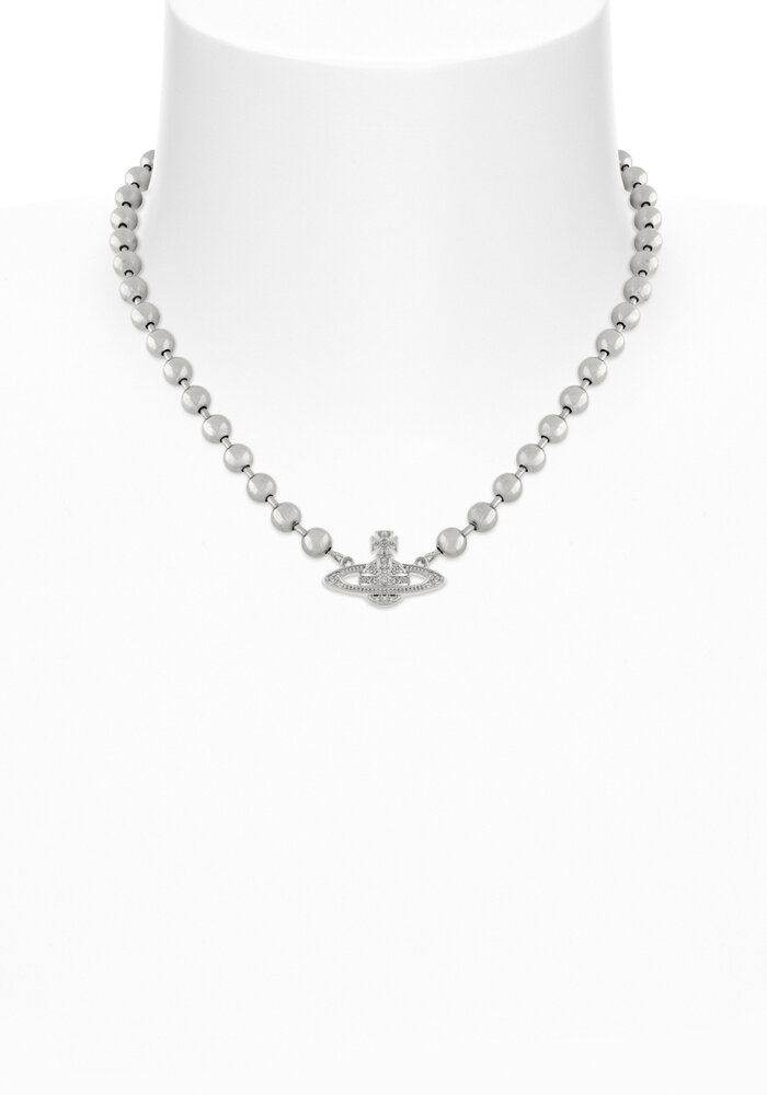 Vivienne Westwood Thames Mini Bas Relief Choker 6303003Q