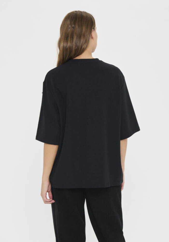Saint Tropez Noreen Diamond Stud Oversized T-Shirt