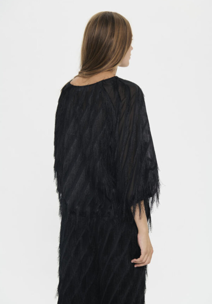 Saint Tropez Nancy Tassle Blouse