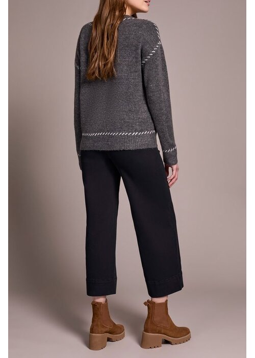 TRIBAL Tribal Stitch Sweater 2249O-3166