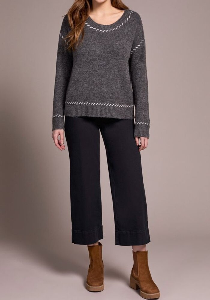 Tribal Stitch Sweater 2249O-3166