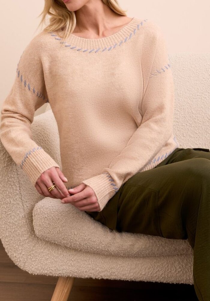 Tribal Stitch Sweater 2249O-3166