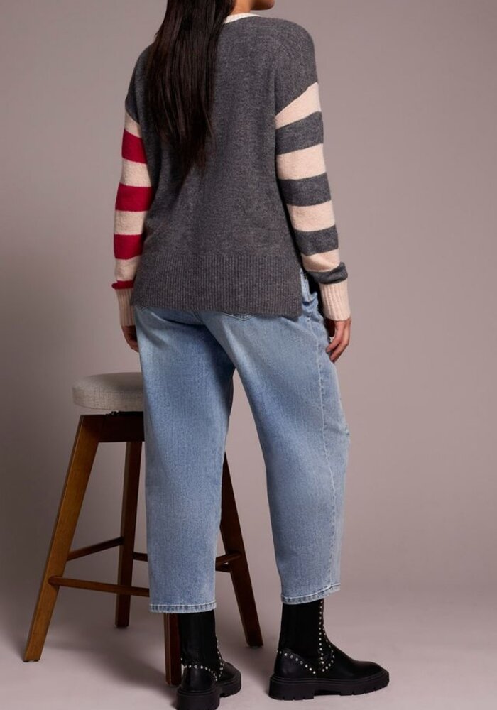 Tribal 2250O-8029 Stripe Sweater