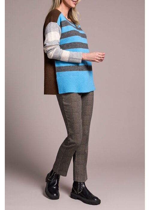 TRIBAL Tribal 2250O-8029 Stripe Sweater