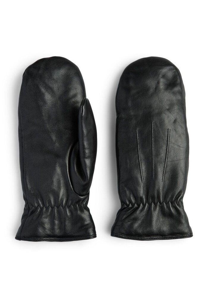 Pieces Nellie Leather Mittens