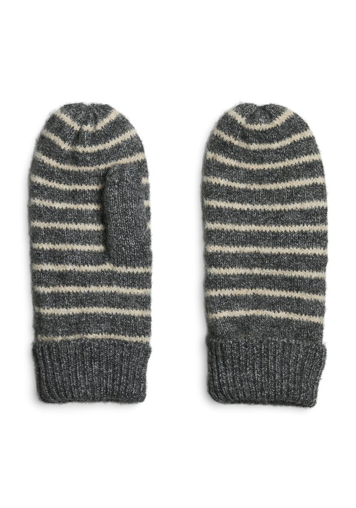 Pieces Norma Stripe Mittens