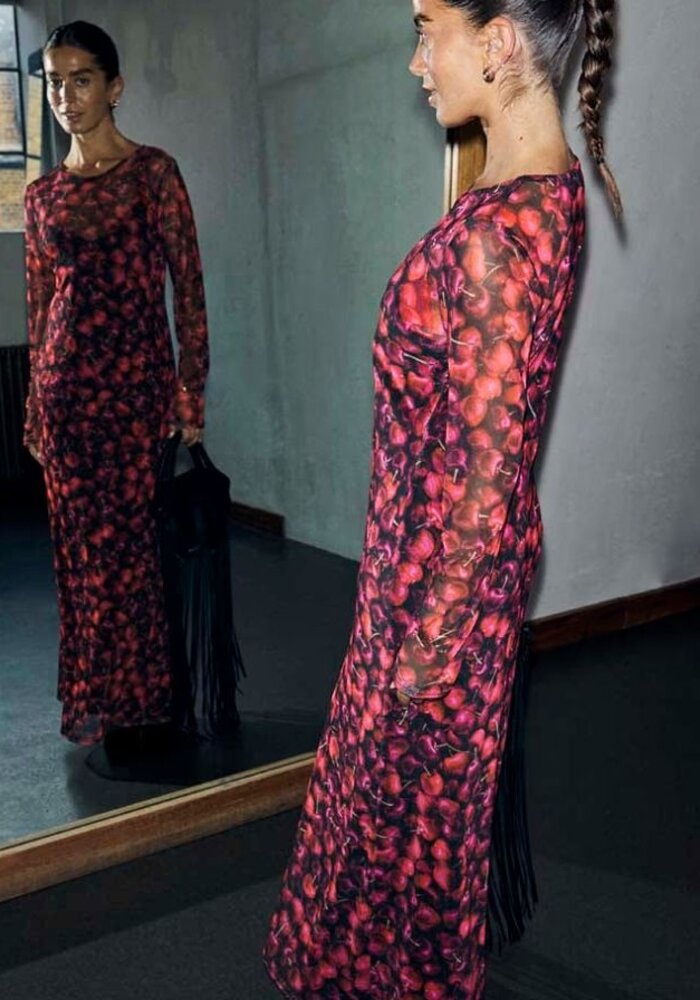 Never Fully Dressed Cherry Mesh Soho Dress