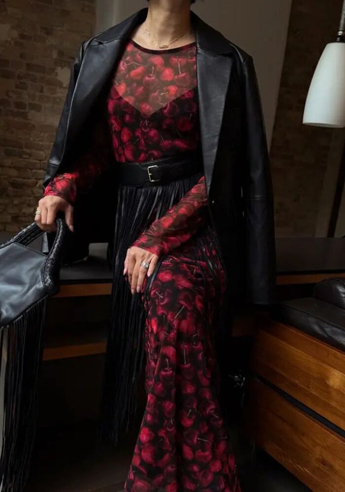 Never Fully Dressed Cherry Mesh Soho Dress