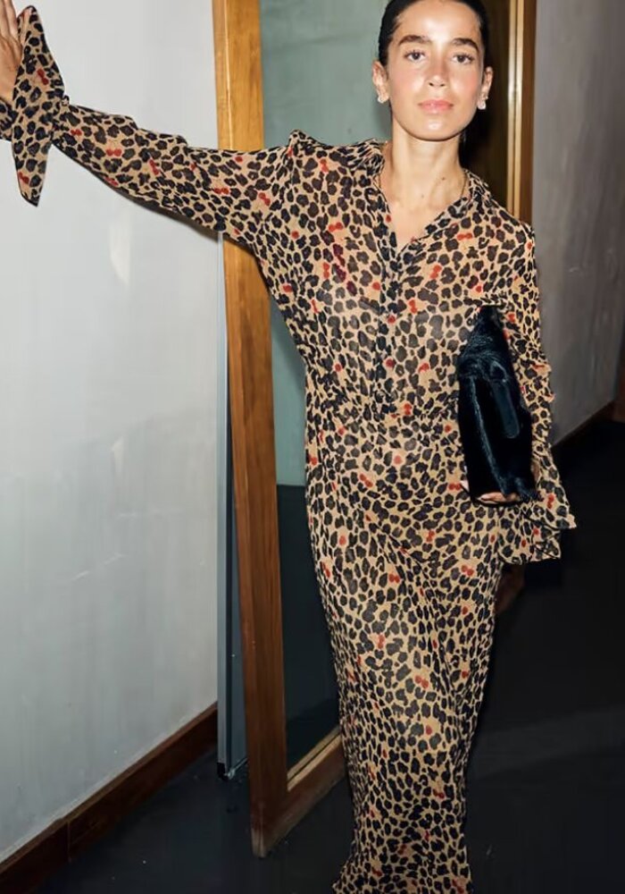 Never Fully Dressed Cherry Leopard Mia Dress