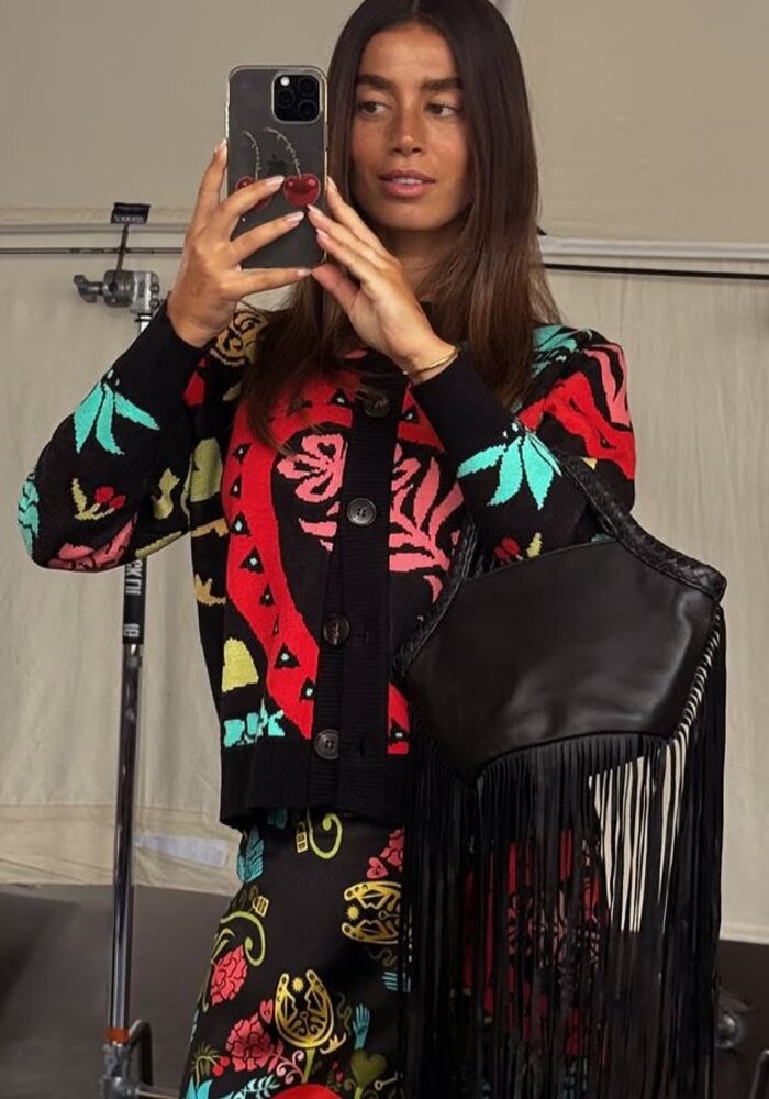 Never Fully Dressed Black Amara Hollie Cardigan