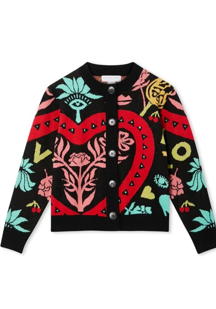 Never Fully Dressed Black Amara Hollie Cardigan