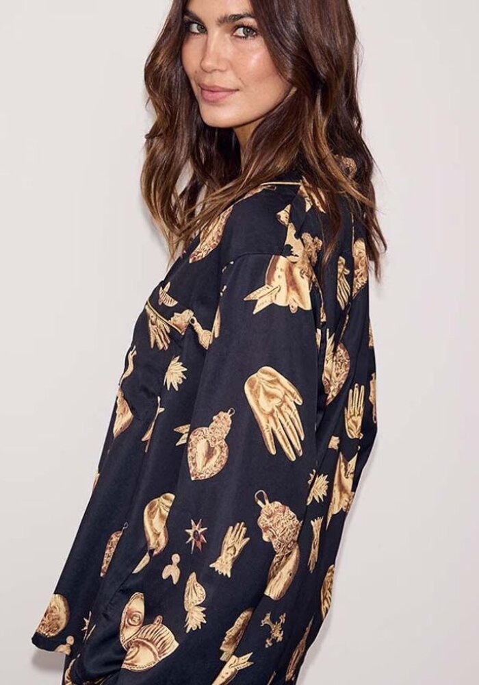 Never Fully Dressed Deloris Button Through Pyjamas