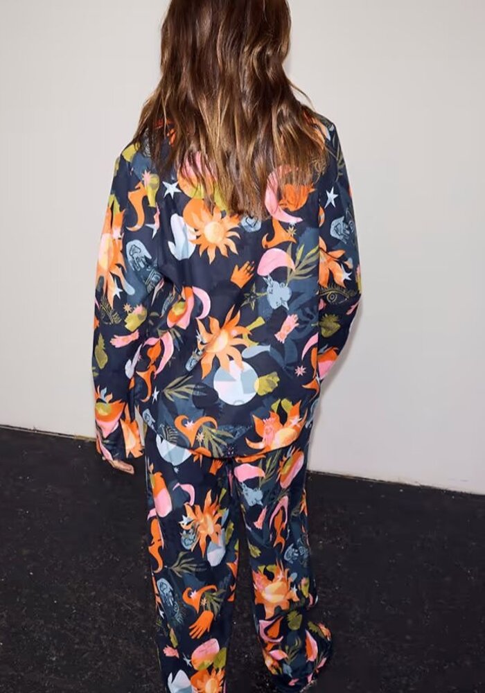 Never Fully Dressed Charm Button Through Pyjamas