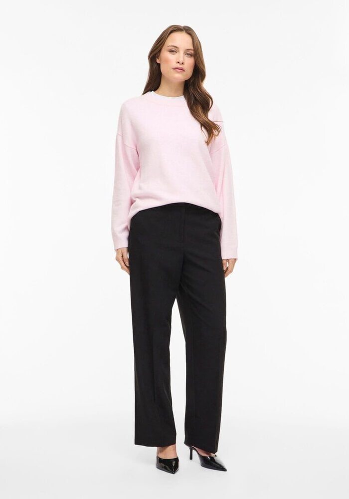 Vila Viliga Crew Neck Long Sleeve Sweater