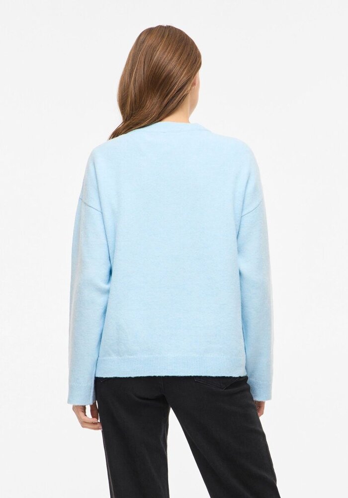 Vila Viliga Crew Neck Long Sleeve Sweater