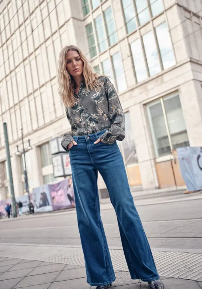 Mos Mosh Dara Hera Wide leg Jeans