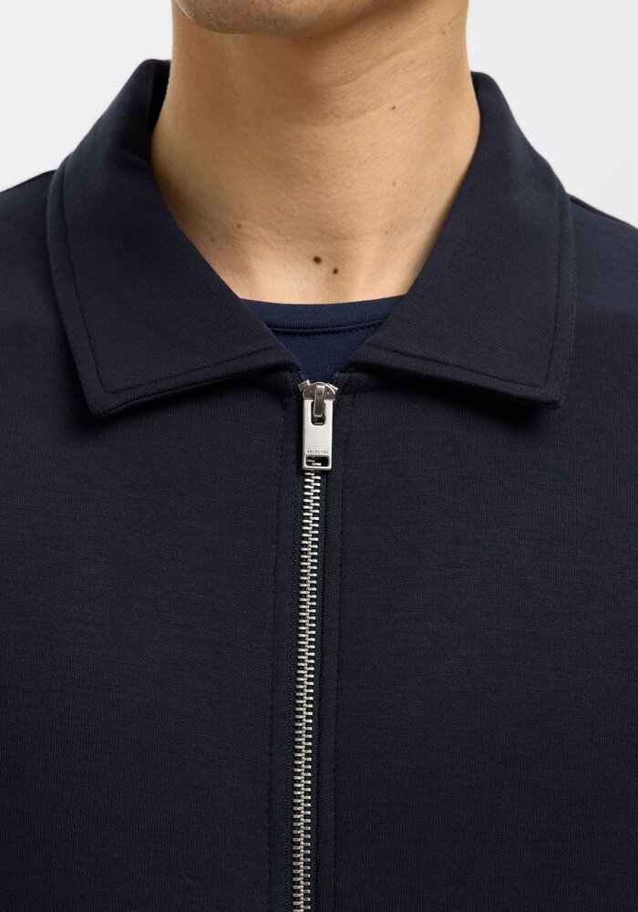 Selected Homme Emanuel Soft Polo Zip Sweater