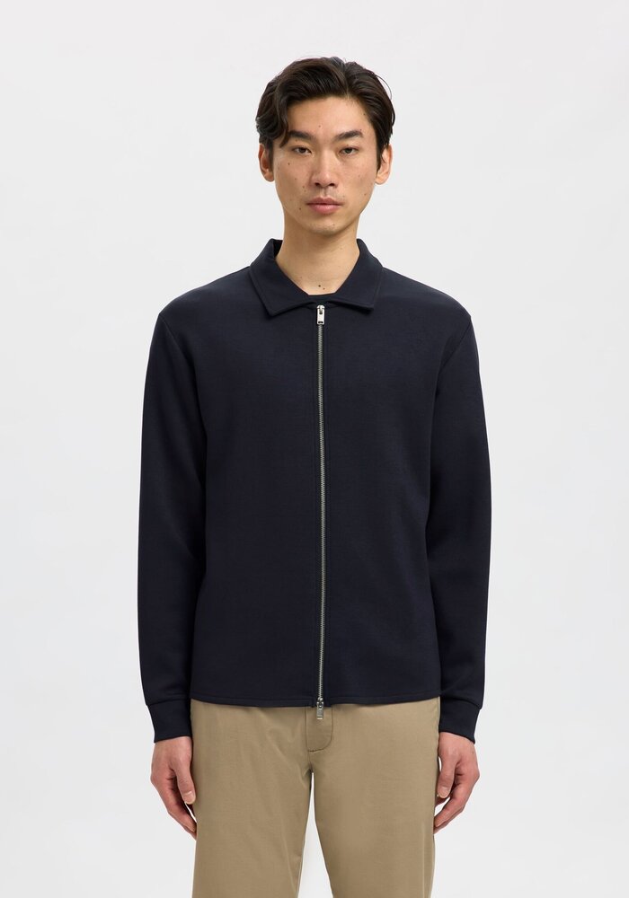 Selected Homme Emanuel Soft Polo Zip Sweater
