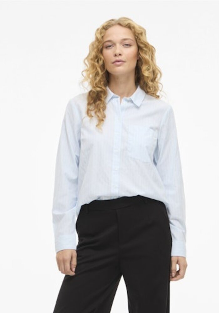 Vila Vidarma Long Sleeve Stripe Shirt