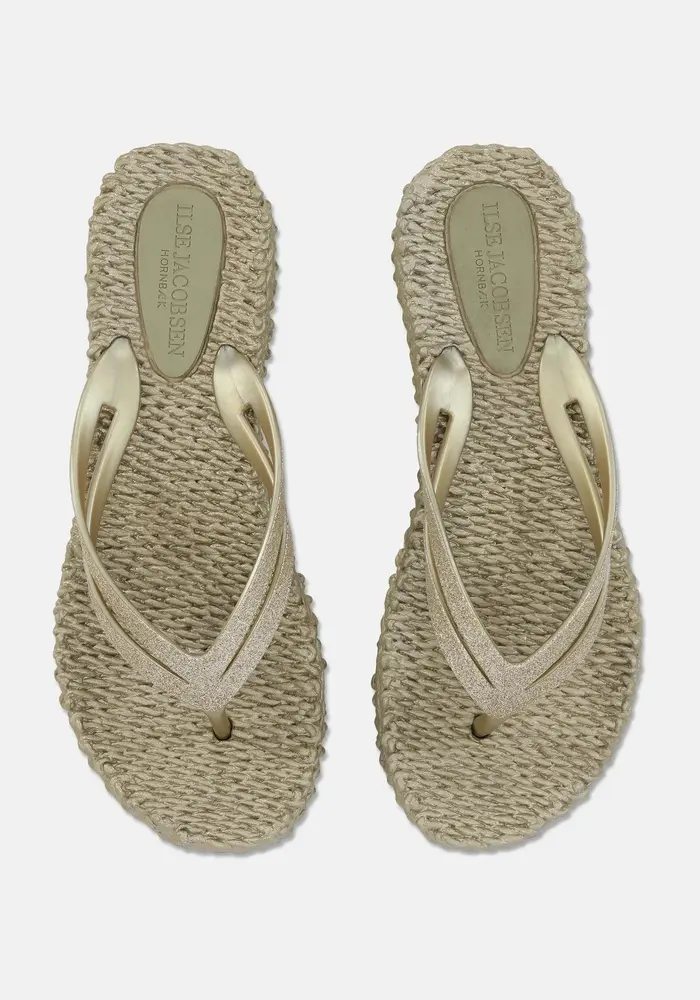 Ilse Jacobsen Cheerful 15 Wedge Glitter Flip Flop