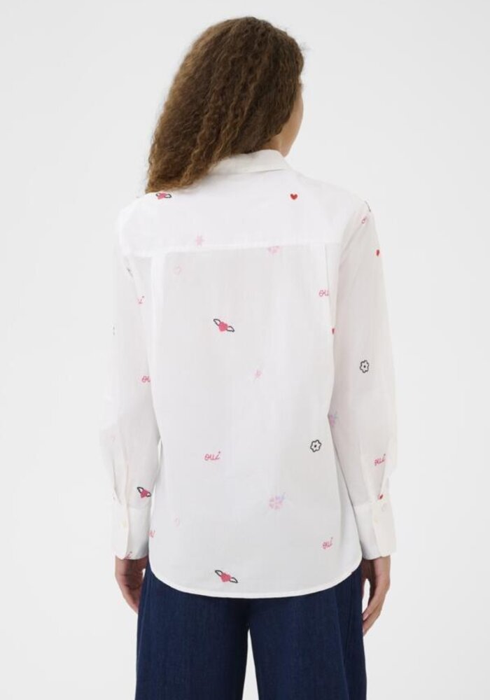 Saint Tropez Olberta Embroidered Shirt