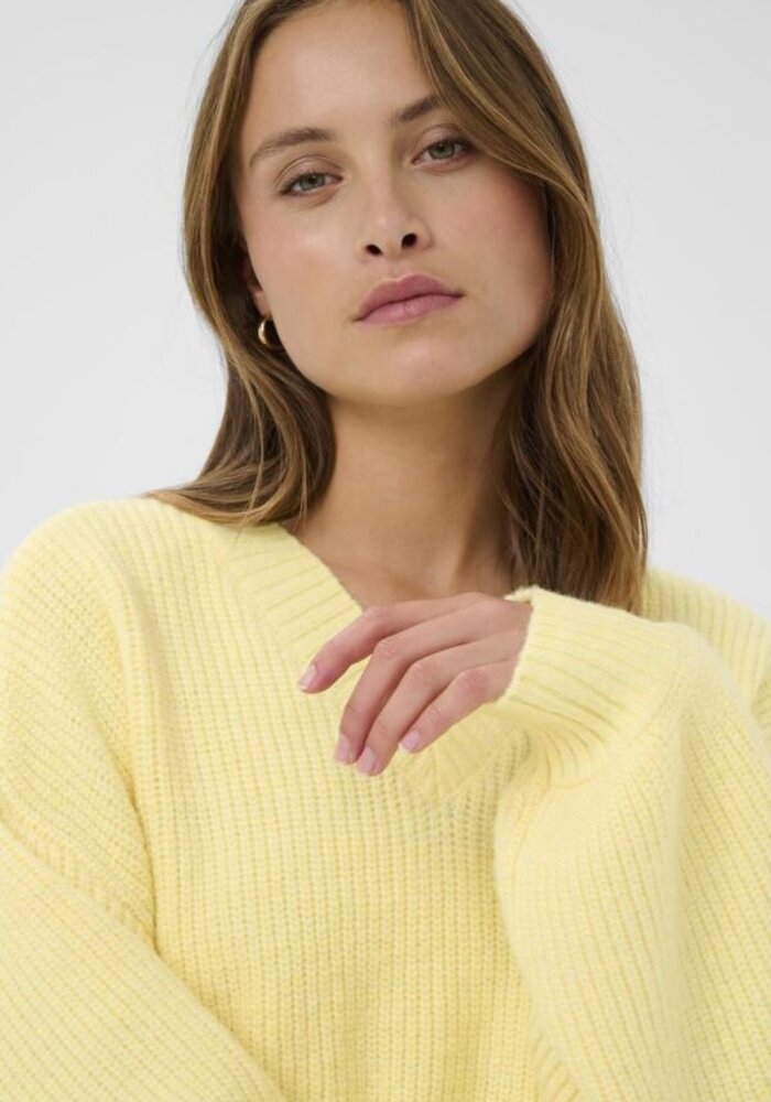 Saint Tropez Ottoline V-Neck Knitted Sweater