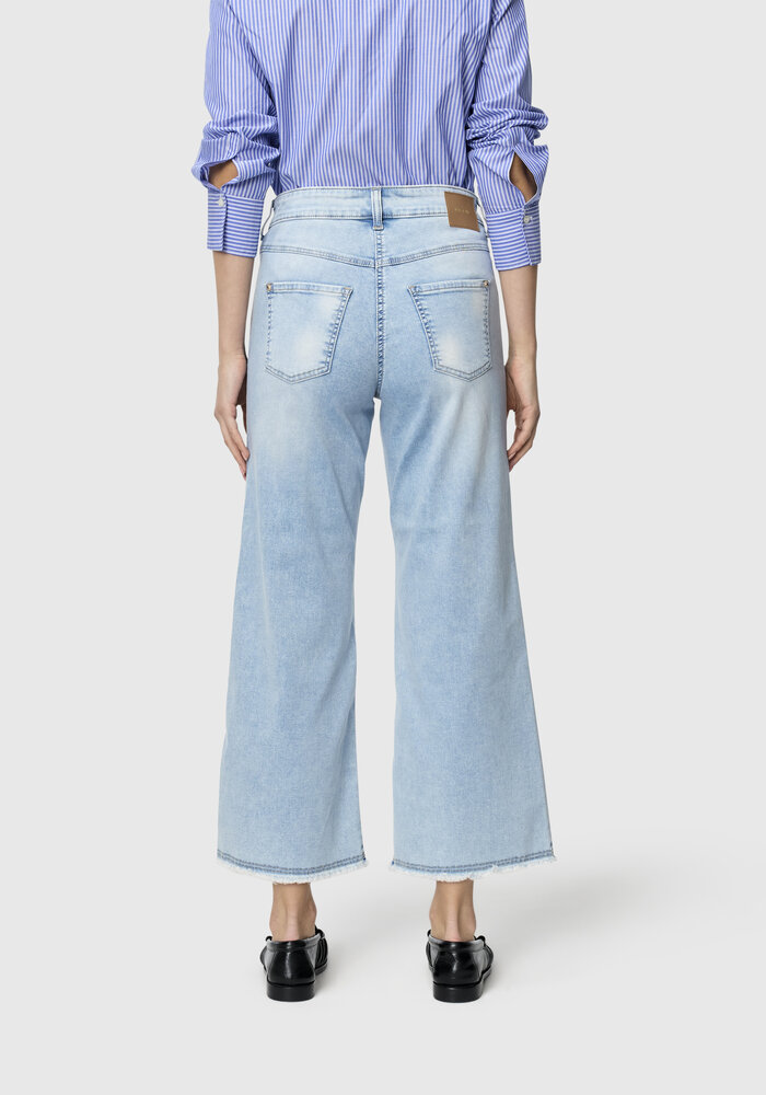MAC 5438 Dream Wide Cropped Jeans