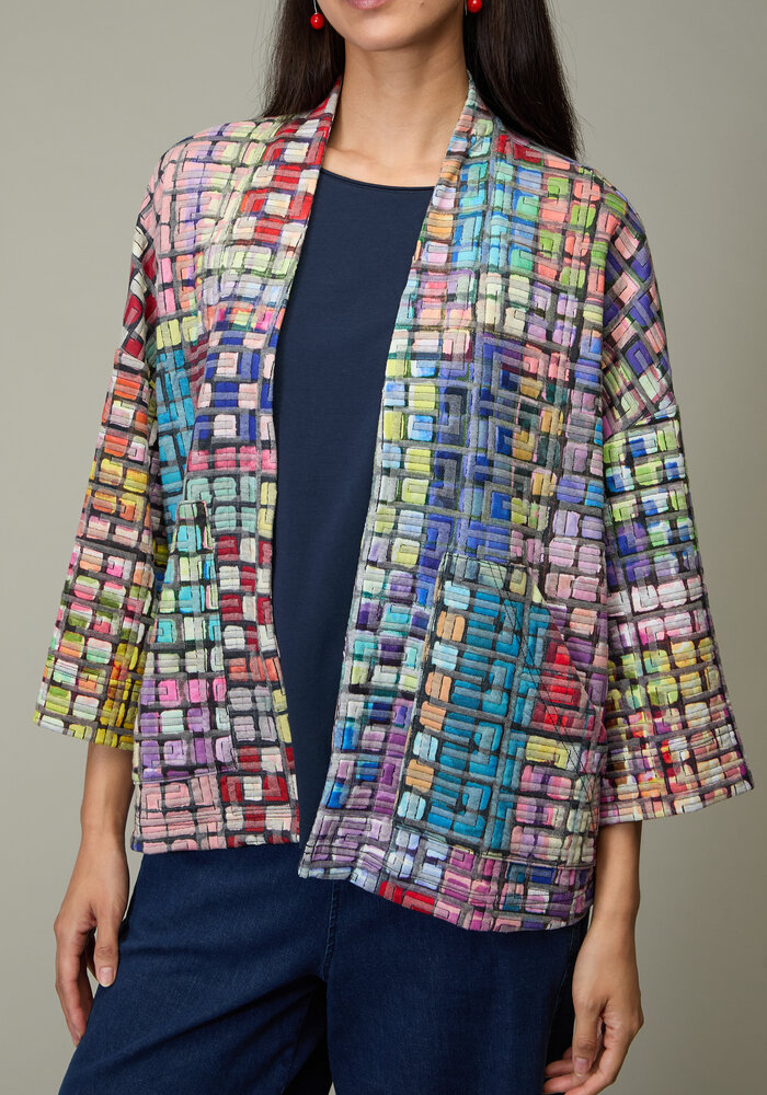 Sahara Coloured Tiles Jacket SPJ6153