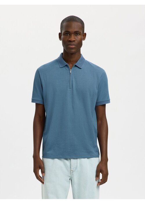 SELECTED HOMME Selected Homme Fave Zip Polo Shirt