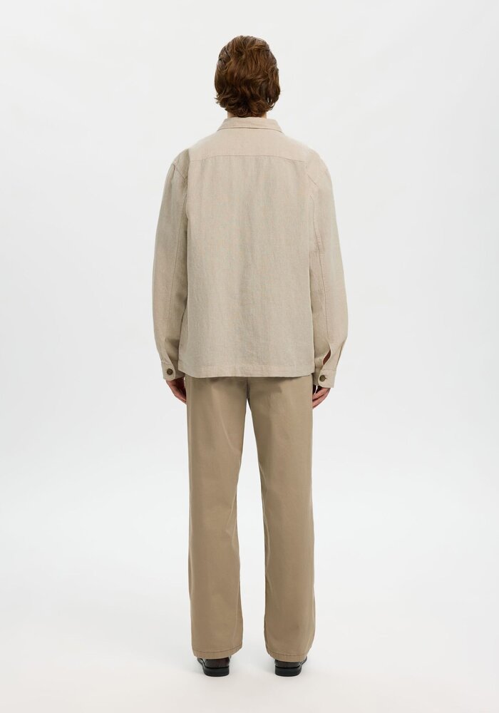 Selected Homme Leroy Linen Overshirt