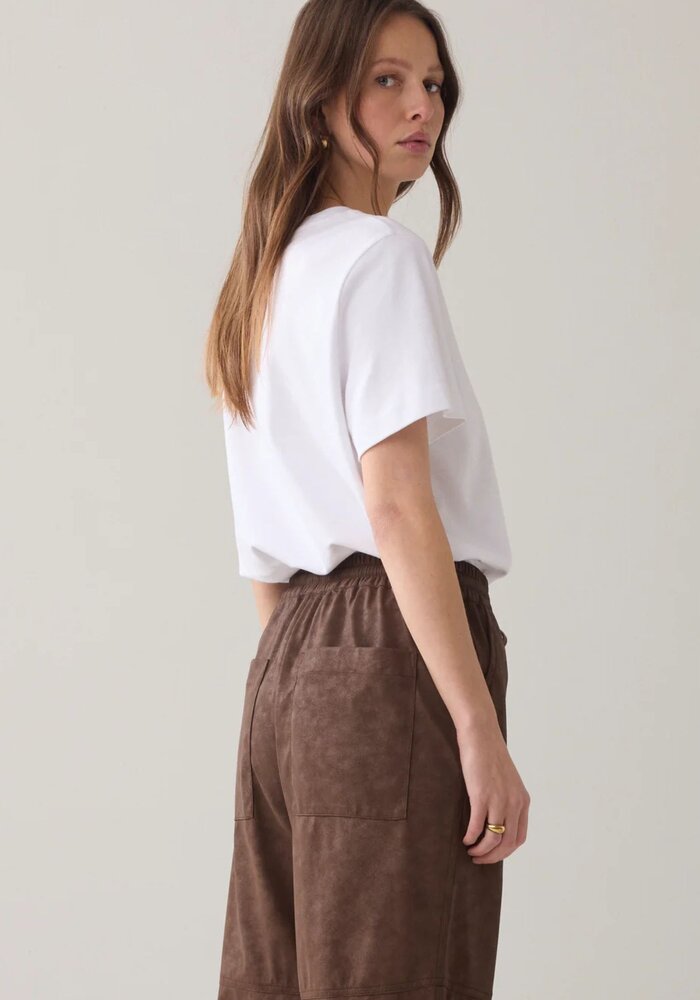 Summum Faux Suede Joggers 4s2948