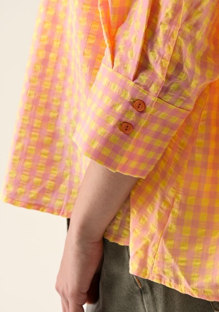 Orfeo Simone Gingham Sunset Shirt